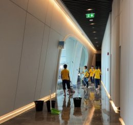Big Cleaning พื้นที่ส่วนกลางอาคาร 