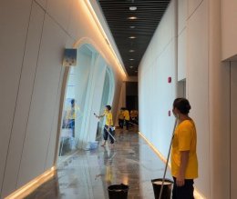 Big Cleaning พื้นที่ส่วนกลางอาคาร 