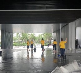 Big Cleaning พื้นที่ส่วนกลางอาคาร 