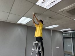 บริการ Big Cleaning และฉีดพ่นฆ่าเชื้อ - บมจ.ไซโน โลจิสติกส์ คอร์ปอเรชั่น