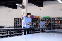 แม่บ้านสัญญาจ้างรายปี ดูแลพื้นที่อย่างต่อเนื่อง ด้วยทีมงานมืออาชีพจาก Cleaning Solution