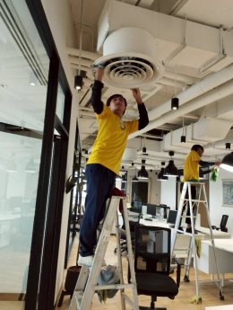 สะอาดหมดจดทุกตารางเมตร Big Cleaning สำนักงานครบวงจร ตั้งแต่ห้องประชุมถึงห้องน้ำ