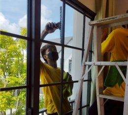 Big Cleaning ก่อนเข้าอยู่บ้านใหม่ จัดการฝุ่น คราบ ก่อสร้าง ขัดพื้น เช็ดกระจก ให้สะอาดพิถีพิถัน