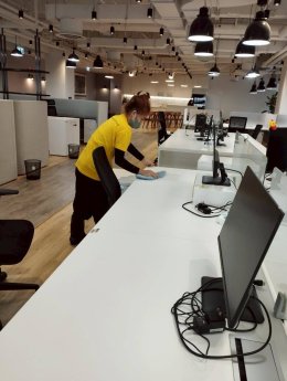 สะอาดหมดจดทุกตารางเมตร Big Cleaning สำนักงานครบวงจร ตั้งแต่ห้องประชุมถึงห้องน้ำ