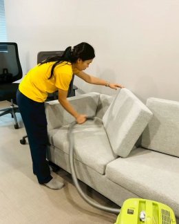 เปลี่ยนพื้นที่ไซต์งานให้เป็นออฟฟิศในฝัน เก็บรายละเอียดความสะอาดครบทุกจุดก่อนเริ่มงาน