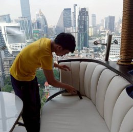 บริการ Big Cleaning ร้านอาหารและ Rooftop Bar ดูแลความสะอาดละเอียดทุกตารางนิ้ว