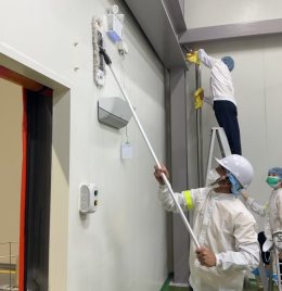 บริการ Big Cleaning พื้นที่ Clean Zone มาตรฐานสากลเพื่อโรงงานอุตสาหกรรม