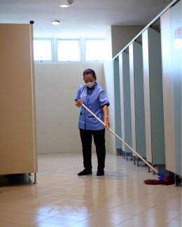 บริการแม่บ้านสัญญาจ้างรายปี ด้วยทีมงานมืออาชีพจาก Cleaning Solution