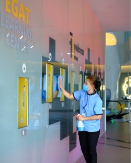 บริการแม่บ้านสัญญาจ้างรายปี ด้วยทีมงานมืออาชีพจาก Cleaning Solution