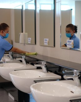 บริการแม่บ้านสัญญาจ้างรายปี ด้วยทีมงานมืออาชีพจาก Cleaning Solution