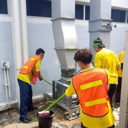 บริการ Big Cleaning โกดัง ดูแลครบทั้งภายในและภายนอกอาคาร