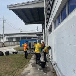 บริการ Big Cleaning โกดัง ดูแลครบทั้งภายในและภายนอกอาคาร