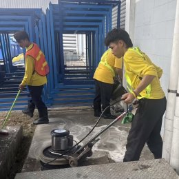 บริการ Big Cleaning โกดัง ดูแลครบทั้งภายในและภายนอกอาคาร