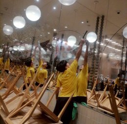 คืนความสะอาดใสไร้คราบมันให้ร้านอาหารด้วยบริการ Big Cleaning