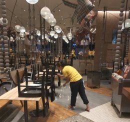คืนความสะอาดใสไร้คราบมันให้ร้านอาหารด้วยบริการ Big Cleaning