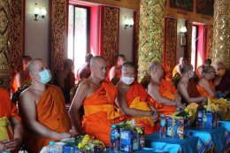 เข้าร่วมงานประเพณีสรงน้ำอัฐิธาตุพระครูบวรสุขบท (ครูบาสุข ชาตสุโข) และเจดีย์ธาตุวัดป่าซางน้อย