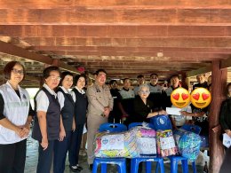 การลงพื้นที่เยี่ยมบ้านผู้พิการทางสติปัญญาในเขตเทศบาลตำบลท่าเชียงทอง อำเภอเมืองลำพูน จังหวัดลำพูน