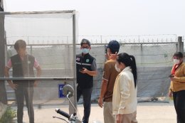 ลงพื้นที่ให้คำแนะนำและแนวทางการดำเนินการเกี่ยวกับการบริหารจัดการการปลูกกัญชาของโรงปลูกกัญชาในพื้นที่เทศบาลตำบลท่าเชียงทอง