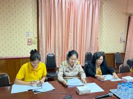ประชุมคณะกรรมการพัฒนาเทศบาลตำบลท่าเชียงทอง ประจำปีงบประมาณ 2568