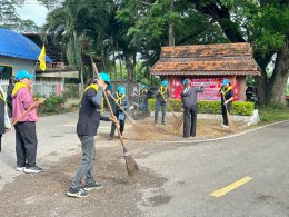 จัด"กิจกรรมปรับปรุงภูมิทัศน์ ตัดกิ่งไม้ที่บดบังทัศนะวิสัย จุดเสี่ยงอุบัติเหตุ ในเขตพื้นที่เทศบาลตำบลท่าเชียงทอง" ภายใต้การดำเนินโครงการเสริมสร้างศักยภาพชุมชนท้องถิ่น สร้างชีวิตวิถีใหม่ สู่อำเภอขับขี่ปลอดภัย