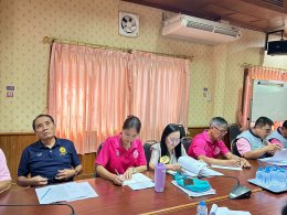 เข้าร่วมประชุมการจัดทำแผนสุขภาพชุมชน/แผนสุขภาพกองทุนหลักประกันสุขภาพเทศบาลตำบลท่าเชียงทอง