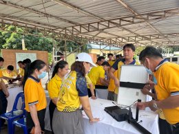 เข้าร่วมโครงการจัดการจุดเสี่ยงเพื่อลดอุบัติเหตุทางถนน "กิจกรรมจิตอาสาพัฒนาจุดเสี่ยงเลี่ยงอุบัติเหตุ"