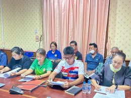 ประชุมเพื่อคัดเลือกผู้ที่เหมาะสมเข้ารับการปรับสภาพแวดล้อมที่อยู่อาศัยสำหรับผู้พิการและผู้สูงอายุประจำปีงบประมาณปี พ.ศ. 2568