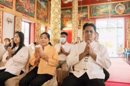 เข้าร่วมงานประเพณีสรงน้ำอัฐิธาตุพระครูบวรสุขบท (ครูบาสุข ชาตสุโข) และเจดีย์ธาตุวัดป่าซางน้อย