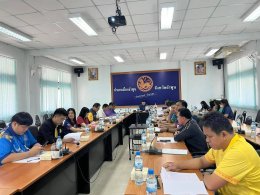 เข้าร่วมการประชุมคณะกรรมการจัดการสิ่งปฏิกูลและมูลฝอย ระดับอำเภอ อำเภอเมืองลำพูน จังหวัดลำพูน