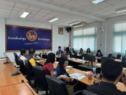 เข้าร่วมการประชุมคณะกรรมการจัดการสิ่งปฏิกูลและมูลฝอย ระดับอำเภอ อำเภอเมืองลำพูน จังหวัดลำพูน