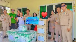 ลงพื้นที่มอบผ้าอ้อมผู้ใหญ่ให้แก่ผู้สูงอายุที่มีภาวะพึ่งพิงในเขตพื้นที่เทศบาลตำบลท่าเชียงทอง