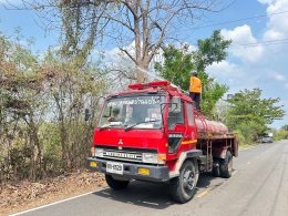 ลงพื้นที่ตรวจสอบเหตุเพลิงไหม้และร่วมสั่งการให้ระงับเหตุ