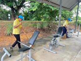 ร่วมกิจกรรม Super Big Cleaning ตามโครงการคัดเลือกการจัดการขยะมูลฝอยชุมชน อำเภอสะอาด จังหวัดลำพูน ประจำปี พ.ศ.2567