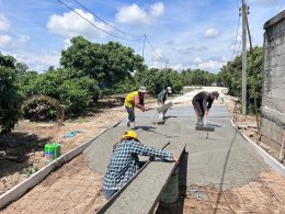 ลงพื้นที่ตรวจเยี่ยมและตรวจติดตามโครงการ