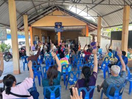 ลงพื้นที่ประชาคมจัดทำแผนและประสานแผนพัฒนาพื้นที่ในระดับอำเภอและตำบล หมู่บ้าน