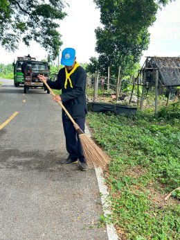 จัด"กิจกรรมปรับปรุงภูมิทัศน์ ตัดกิ่งไม้ที่บดบังทัศนะวิสัย จุดเสี่ยงอุบัติเหตุ ในเขตพื้นที่เทศบาลตำบลท่าเชียงทอง" ภายใต้การดำเนินโครงการเสริมสร้างศักยภาพชุมชนท้องถิ่น สร้างชีวิตวิถีใหม่ สู่อำเภอขับขี่ปลอดภัย