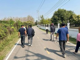  ให้การต้อนรับคณะกรรมการธรรมภิบาลจังหวัดลำพูนและสำนักงานป้องกันและปราบปรามการทุจริตในภาครัฐ เขต 5 ในการเข้าตรวจติดตามการดำเนินโครงการ