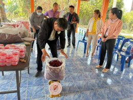 ลงพื้นที่ตรวจรับเงิน ติดตามและประเมินผลการใช้จ่ายเงินอุดหนุนองค์กรประชาชน