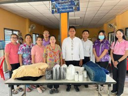 ลงพื้นที่ตรวจรับเงิน ติดตามและประเมินผลการใช้จ่ายเงินอุดหนุนองค์กรประชาชน