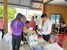 ลงพื้นที่ตรวจรับเงิน ติดตามและประเมินผลการใช้จ่ายเงินอุดหนุนองค์กรประชาชน
