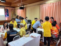 เข้าร่วมกิจกรรมการอบรมให้ความรู้เรื่องเกี่ยวกับโรคไข้เลือดออก ตามโครงการป้องกันโรคไข้เลือดออก ประจำปีงบประมาณ พ.ศ.2567