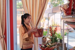 เข้าร่วมงานประเพณีสรงน้ำอัฐิธาตุพระครูบวรสุขบท (ครูบาสุข ชาตสุโข) และเจดีย์ธาตุวัดป่าซางน้อย