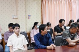 ต้อนรับนายพิสุทธุิ์วัฒน์ เขื่อนแก้ว นายช่างโยธา