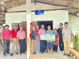 ลงพื้นที่ส่งมอบบ้านตามโครงการปรับสภาพแวดล้อมที่อยู่อาศัยสำหรับผู้สูงอายุประจำปีงบประมาณ 2568