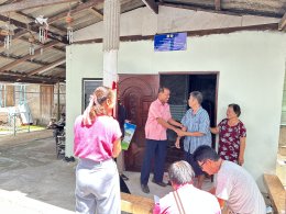 ลงพื้นที่ส่งมอบบ้านตามโครงการปรับสภาพแวดล้อมที่อยู่อาศัยสำหรับผู้สูงอายุประจำปีงบประมาณ 2568