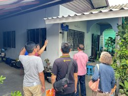 ลงพื้นที่ส่งมอบบ้านตามโครงการปรับสภาพแวดล้อมที่อยู่อาศัยสำหรับผู้สูงอายุประจำปีงบประมาณ 2568
