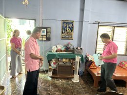 ลงพื้นที่ส่งมอบบ้านตามโครงการปรับสภาพแวดล้อมที่อยู่อาศัยสำหรับผู้สูงอายุประจำปีงบประมาณ 2568