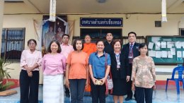 เข้าร่วมและต้อนรับคณะผู้ประเมินจากสำนักงานรับรองมาตรฐานและประเมินคุณภาพการศึกษา (องค์การมหาชน)