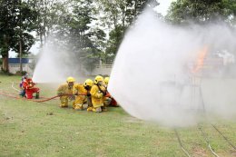 เข้าร่วมซ้อมแผนป้องกันและบรรเทาสาธารณภัย ประจำปีงบประมาณ 2568 จำลองเหตุการณ์แผ่นดินไหวและอัคคีภัย
