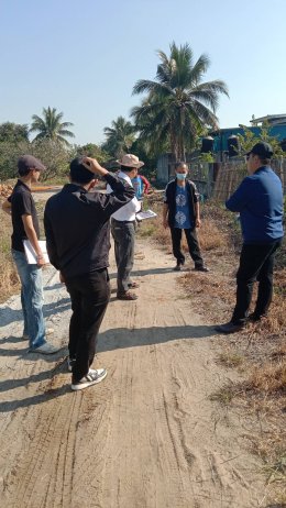 ร่วมสำรวจพื้นที่สาธารณประโยชน์ หมู่ที่ 9 บ้านแม่ทาหลง-ท่าศาลา